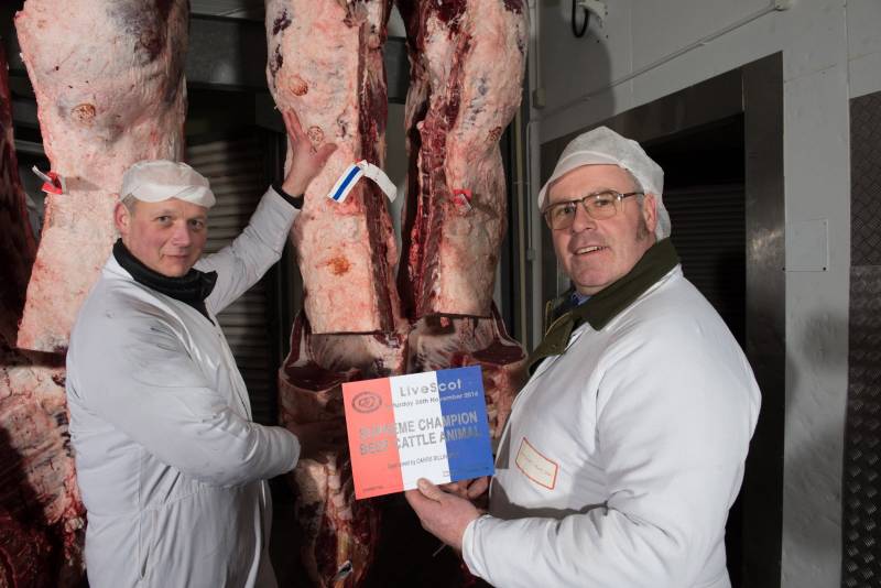 LiveScot Champion voted 'Champion Carcase'